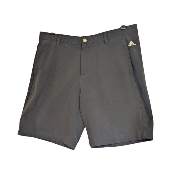Adidas Mens Golf Shorts Black Size 35 Grip Comfortable Fit - Picture 1 of 5